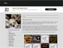 Tablet Screenshot of dire.net